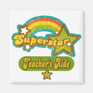 Superstar-Aushilfe für Lehrer Magnet