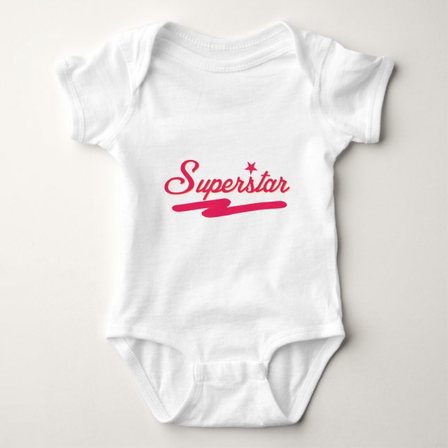 Superstar Baby Strampler (Vorderseite)
