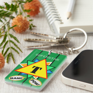 Superstar Cartoon Monogramme Jaune Vert