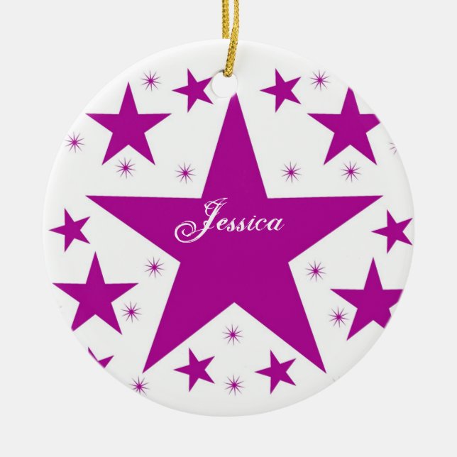 Superstar Collection Keramik Ornament (Vorne)