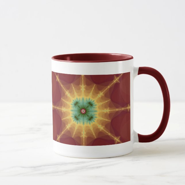 Superstar - Fraktal Art Tasse (Rechts)