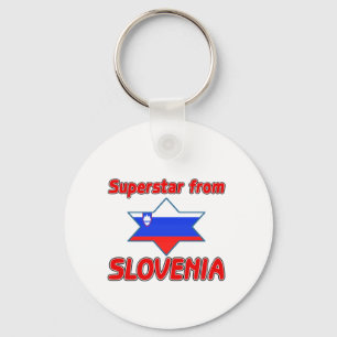 Superstar from Slovenia Schlüsselanhänger