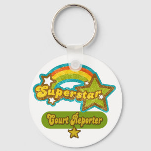 Superstar-Gerichtsschreiber Schlüsselanhänger