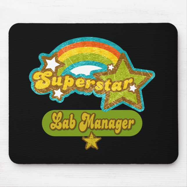 Superstar-Labrador-Manager Mousepad (Vorne)