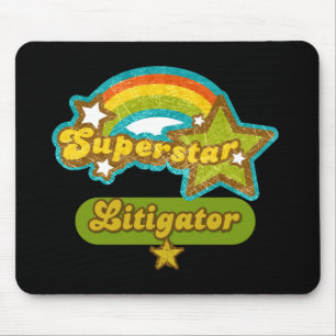 Superstar-Prozessanwalt Mousepad