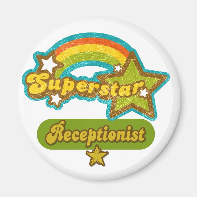 Superstar-Rezeptionistin Magnet (Vorne)