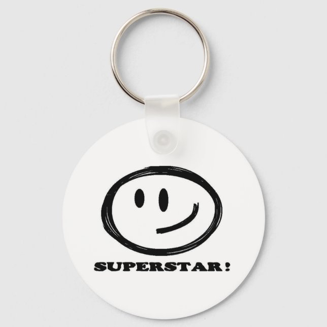Superstar Schlüsselanhänger (Vorderseite)