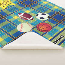 Superstar Tartan Blue Yellow