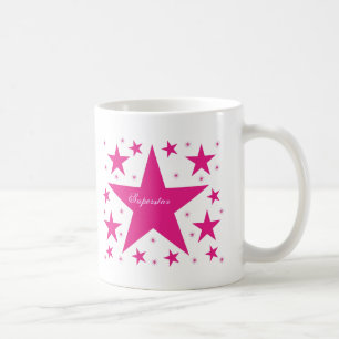 Superstar-Tasse, rosa Kaffeetasse