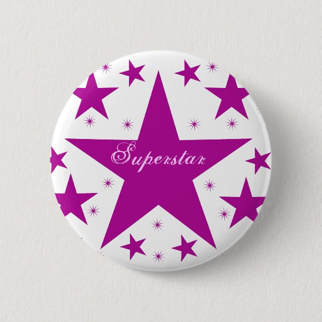 Superstar-Taste, Lila Button (Vorderseite)