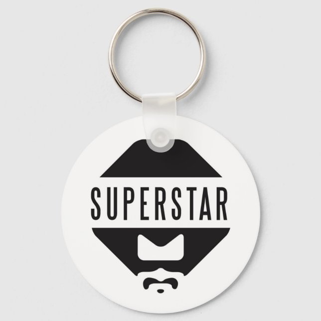 SUPERSTAR - THALAIVAR ROCKS SCHLÜSSELANHÄNGER (Vorderseite)