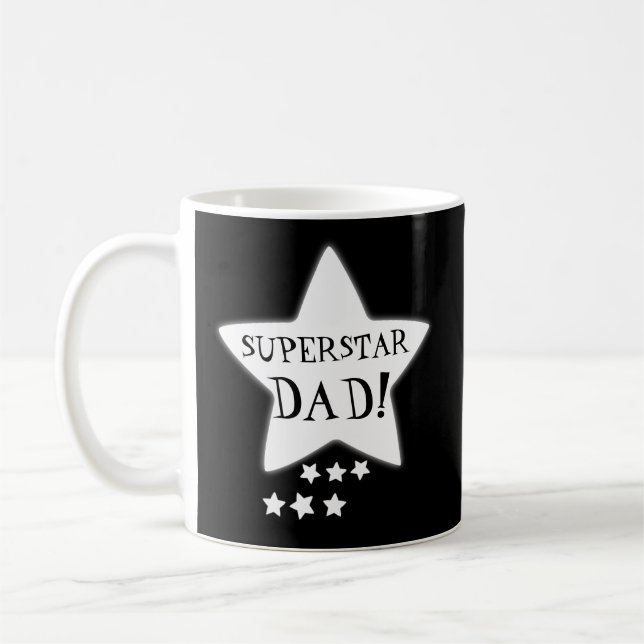 Superstar-Vater Kaffeetasse (Links)