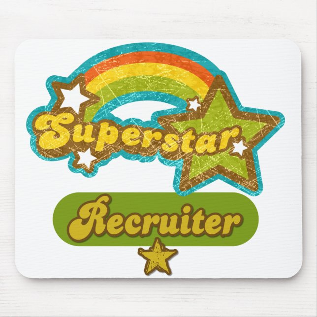 Superstar-Werbeoffizier Mousepad (Vorne)