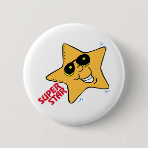 Superstern-Knopf Button