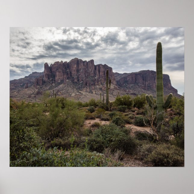 Superstition Mountain Poster (Vorne)