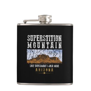 SUPERSTITIONSBERGE ARIZONA HIP FLASK FLACHMANN