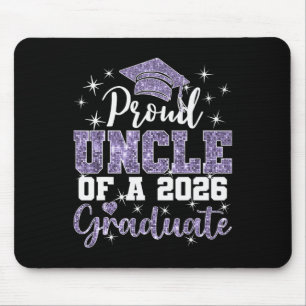 Superstolzer Onkel des Senior-Absolventen von 2026 Mousepad
