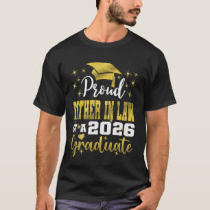 Superstolzer Schwiegervater des Seniorabsolventen T-Shirt