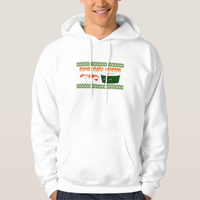 Supersushi-FreundeHoodie Hoodie (Vorderseite)
