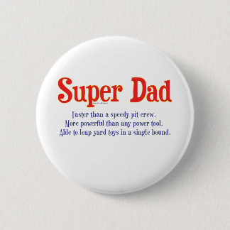 SuperVater mit SuperPower-T - Shirts und Button