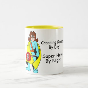Superverkehrspolizei Zweifarbige Tasse