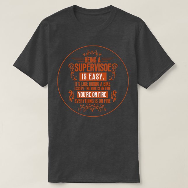 Supervisor 1 T-Shirt (Design vorne)