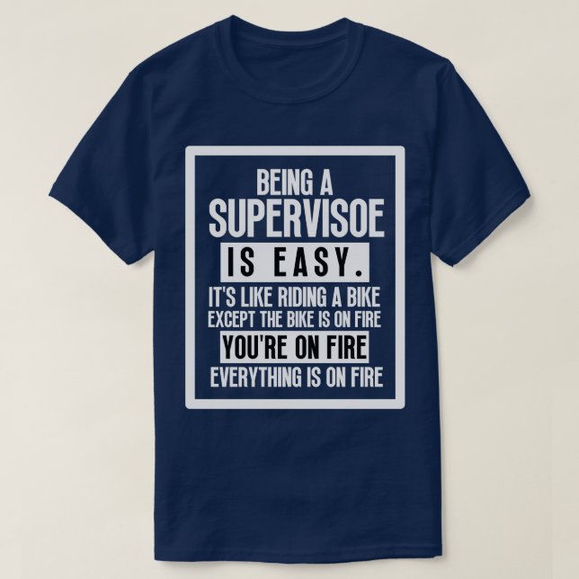 Supervisor 4 T-Shirt (Design vorne)