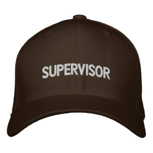 Supervisor Bestickte Kappe