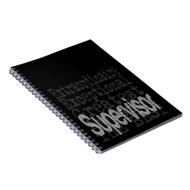 Supervisor Extraordinator Notizblock (Rechte Seite)