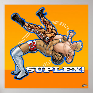 Suplex ! pro affiche de lutte