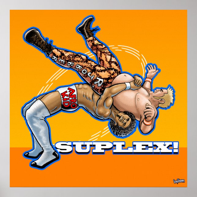 Suplex! Pro Wrestling Poster (Vorne)