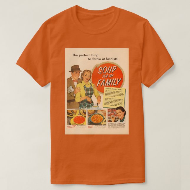 Suppe für meine Familie (3)  T-Shirt (Design vorne)
