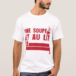 Suppe und Zitat T-Shirt