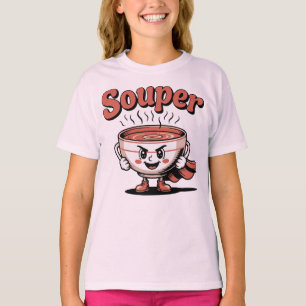 Suppen-Suppen-Wortspiel-Held T-Shirt