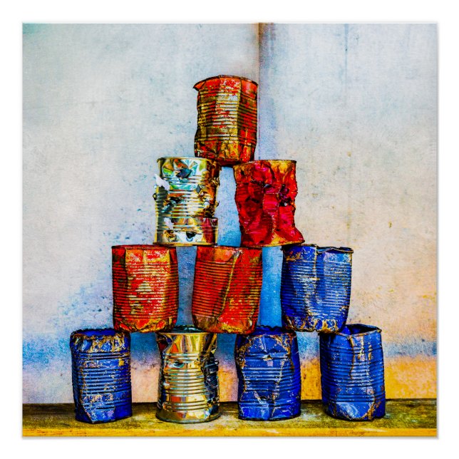 Suppenkanäle - nach dem Mittagessen Poster (Vorderseite)