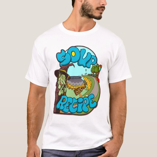 Suppenrezeptur T-Shirt (Vorderseite)