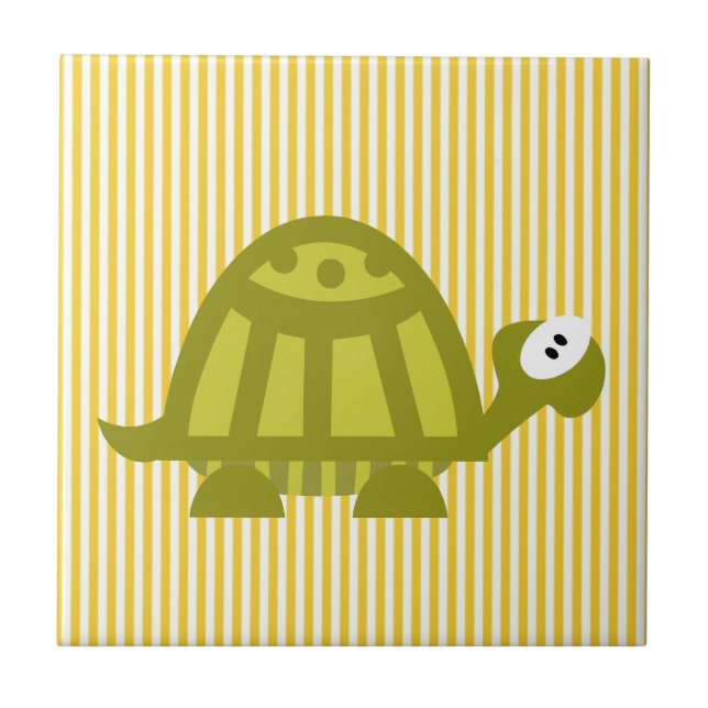 Suppenschildkröte Fliese (Vorderseite)