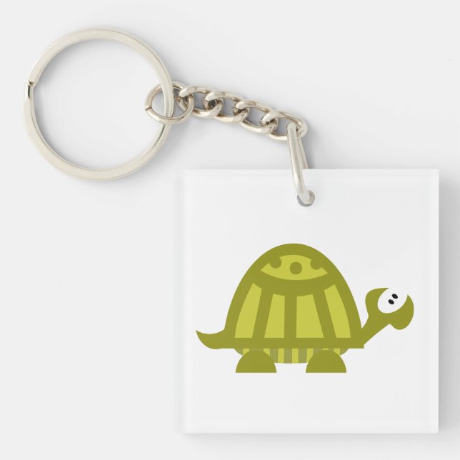 Suppenschildkröte Schlüsselanhänger (Vorderseite)