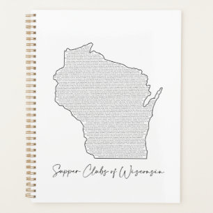 Supper Clubs of Wisconsin Planer
