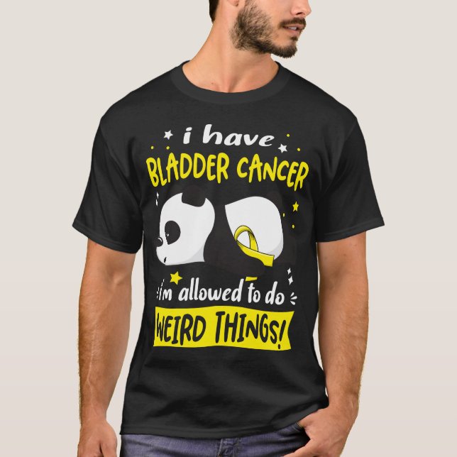 Support Bladder Cancer Awareness Gifts T-Shirt (Vorderseite)