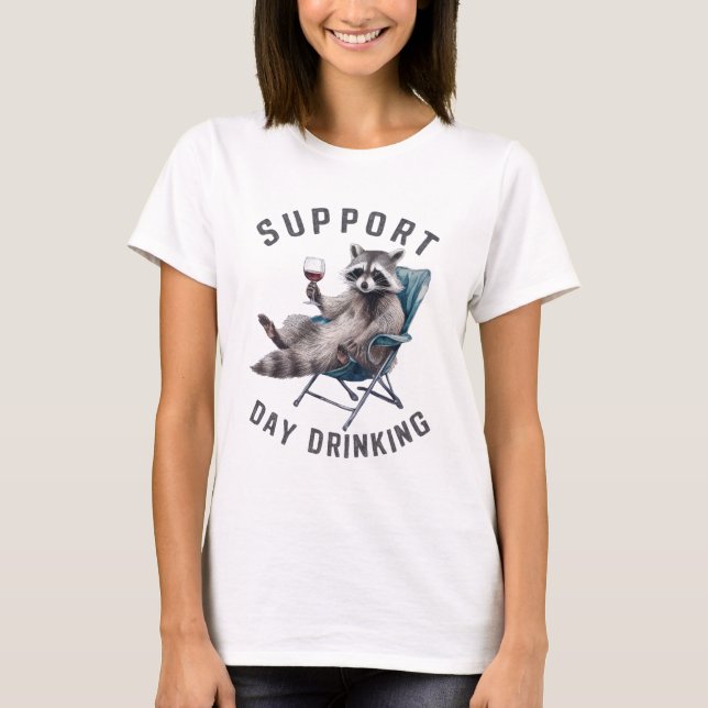 Support Day Drinks T-Shirt (Vorderseite)
