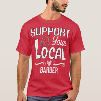 Support de votre barbier local Essential TShirt Cl