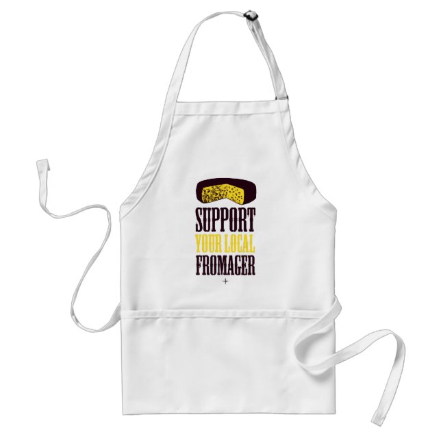 Support de votre tablier Fromager local (Devant)