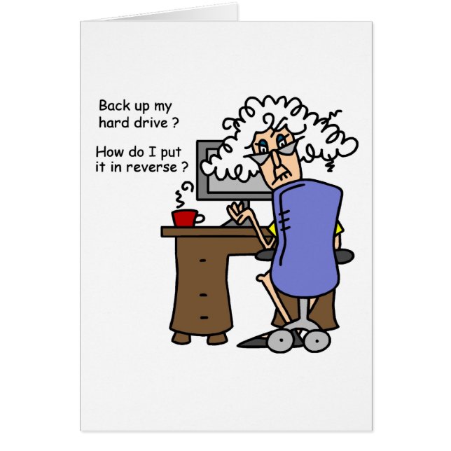 Support d'unité de disque dur humoristique (Devant)