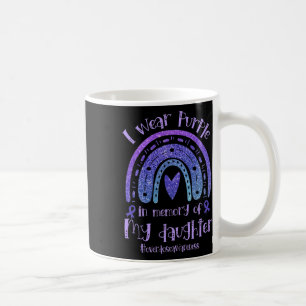 Support Erinnerung an Dauerkleidung Pruple Überdos Kaffeetasse