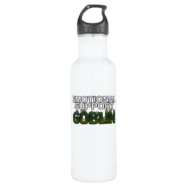 Support Goblin Classic Edelstahlflasche (Vorderseite)