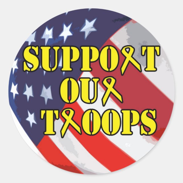 Support Notre Sticker Pour Troupes (Devant)