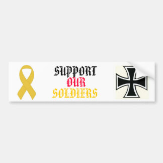 SUPPORT OUR  SOLDIERS AUTOAUFKLEBER