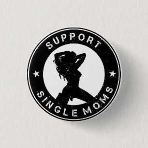 Support-Single-Mama Button