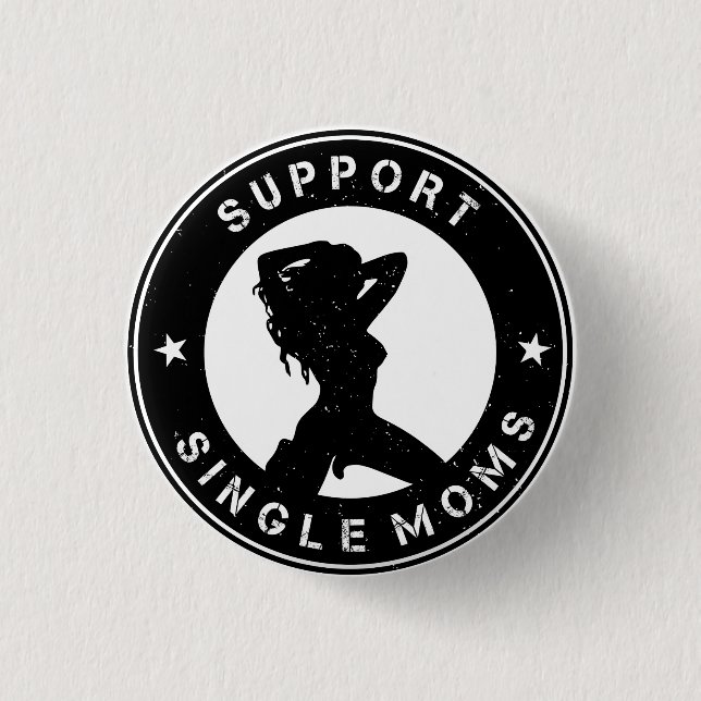 Support-Single-Mama Button (Vorderseite)